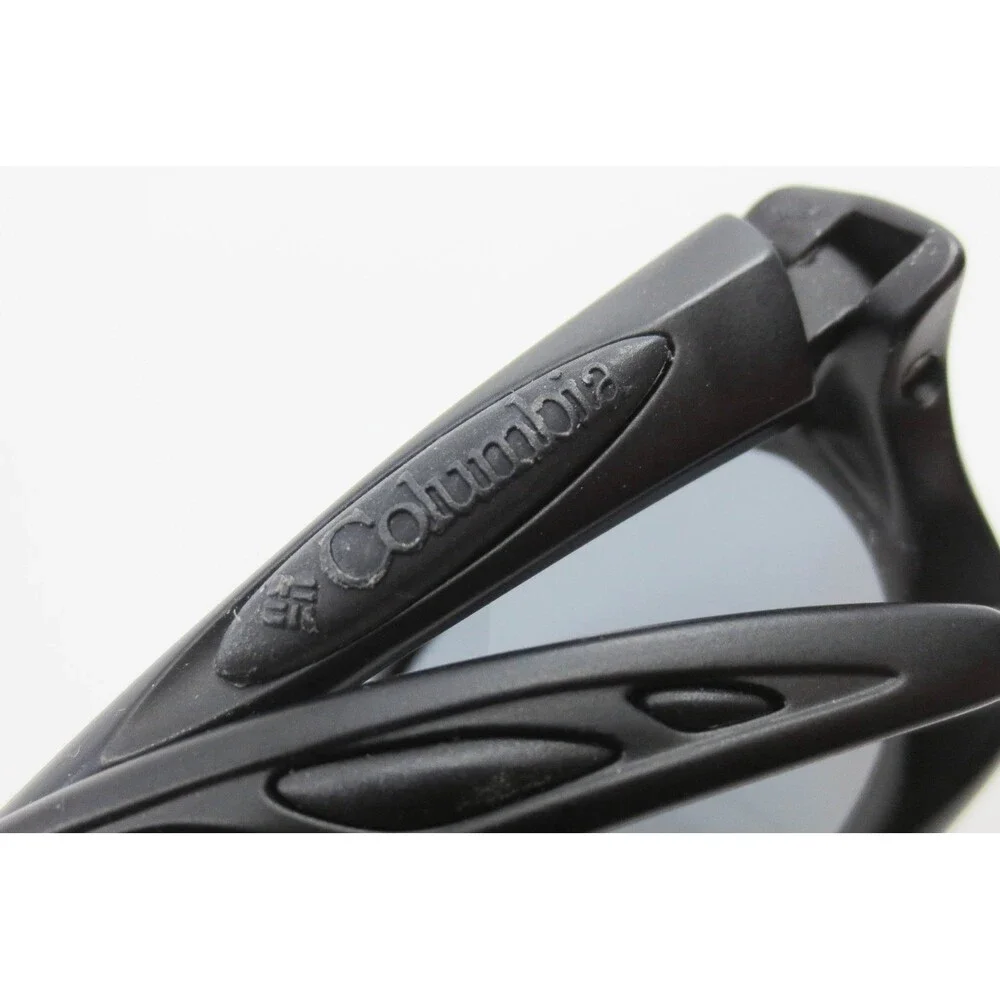 Columbia Aruba C01 Sport Sunglasses Matte Black Polarized Grey Lens Japan 36193